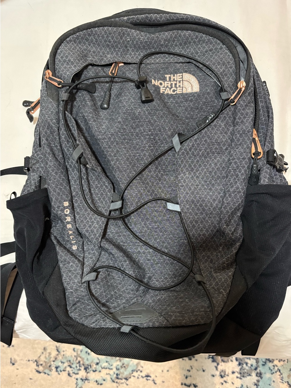 The North Face Women’s Borealis Luxe Backpack Black Rose Gold